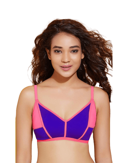 Stylish Anti Dig Straps Non Padded Bra