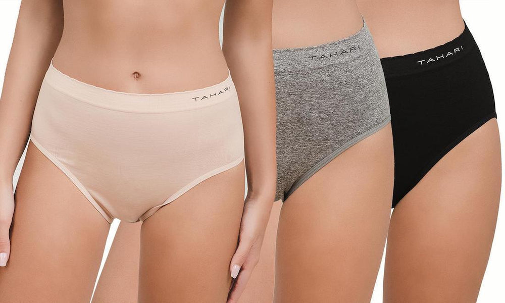 Tahari Pack Of 3 Seamless High-Waisted Brief