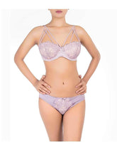 Touch Cage Cup Bra Set
