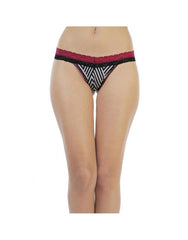 Ultra Soft In Sheer Mesh Thong (Pack of 3)