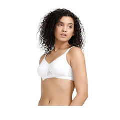 Wire-Free Support Bra With Touch Of Lace