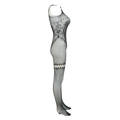 Women's Lingerie Bodystocking | Full Net Semi Transparent Bodystocking