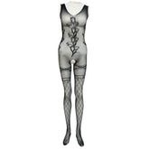 Women's Lingerie Full Bodystocking | Full Net Semi Transparent Bodystocking