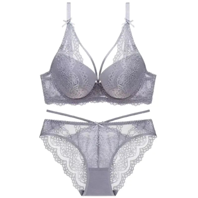 Smart and Sexy Lace Bra panty Set | Best Underwired Lace Bra panty Set