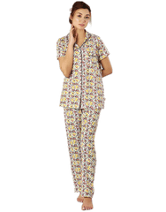 Women's Cotton Button-Down Night Suit Online in Pakistan