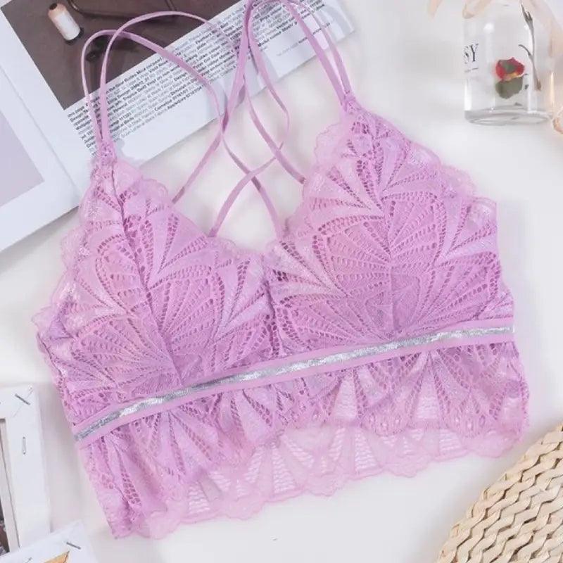 Lace Bralette Top Thin Sexy Lingerie Underwire Bras Large Size Brassiere  38E Cup Comfort Bras for Women (Color : Bean Paste, Size : 90/40F) :  : Clothing, Shoes & Accessories