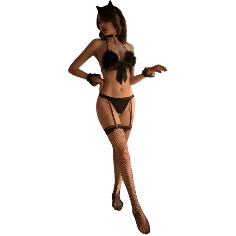 Hot Anime Cosplay exotic Teddies Catsuit sexy lingerie Porno Open Crotch Bodysuits for Clubwear women cosplay Costumes New