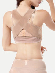 Invisible x-shaped body shaper