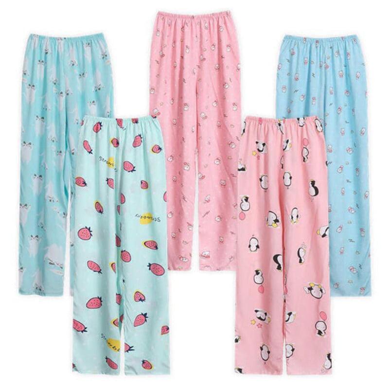 Pack of 3 Printed Random Color trouser For women