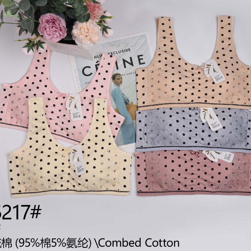 Polka Dots Ladies Blouse tank top |Ladies Blouse Bra|Polka dots blouse bra