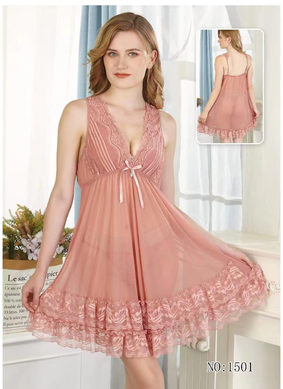 Short Babydoll nighty dress | Sexy Ladies Nighty for Honeymoon