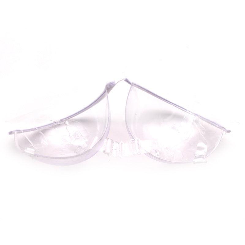 Women's Transparent Push Up Bra Reusable Ultra-thin Clear Straps Invisible Underwear Backless Bralette Top Lingerie