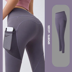 Yoga Pants Women With Pocket Leggings Sport Girl Gym Leggings Women Tummy Control Jogging Tights Female Fitness Pants