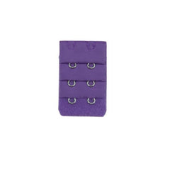 2-Hook 3-Rows Spacing Bra Extender-Purple