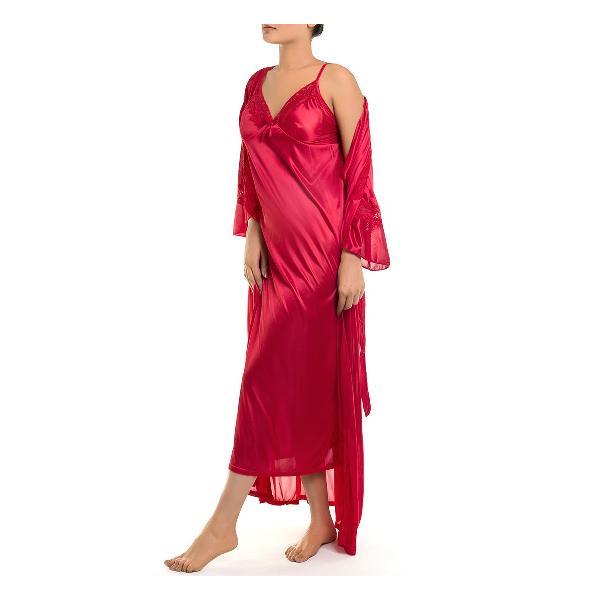 4 Piece Bridal Long Nighty