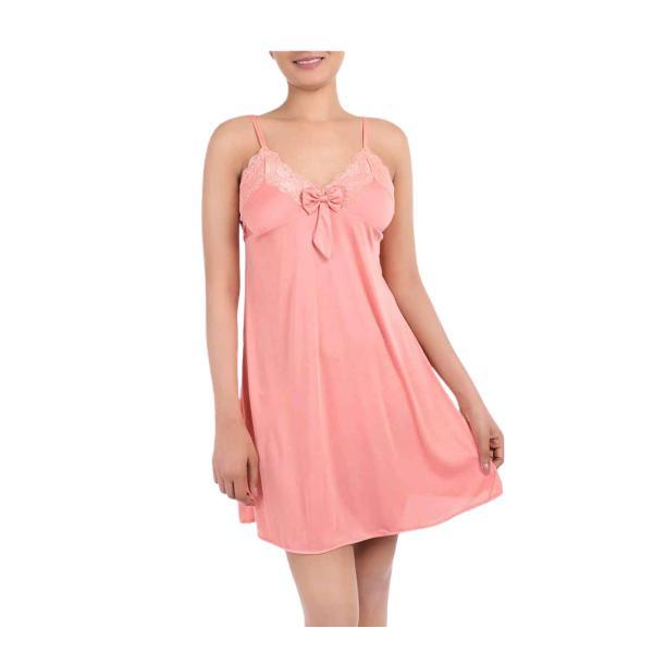 A Line Knee Length Night Dress