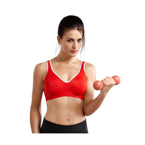 Active Double Layered Yoga Bra With Sweat Absorption