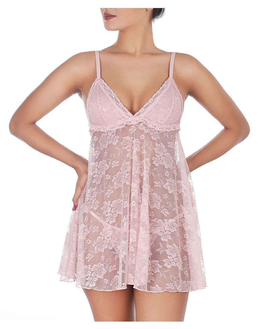 All over Lace Baby-doll night dress