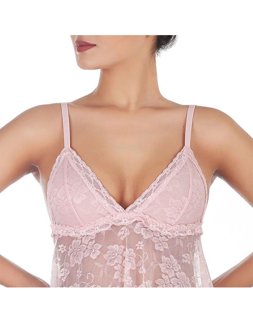 All over Lace Baby-doll night dress