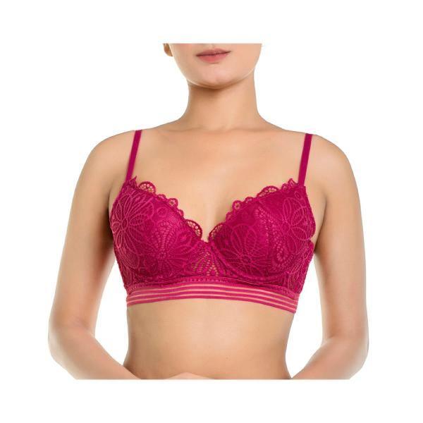 All Over Sheer Lace Bra and Panty Set