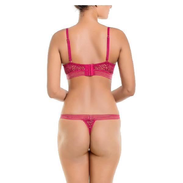 All Over Sheer Lace Bra and Panty Set