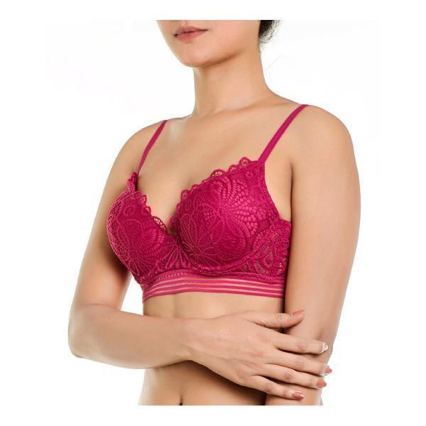 All Over Sheer Lace Bra and Panty Set