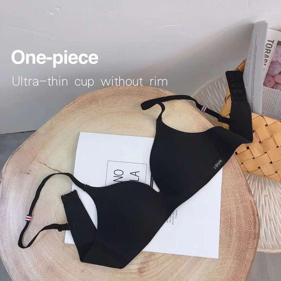 Buy Online Thin Cup Seamless Push-up Non-wired Strap Comfortable Bra 