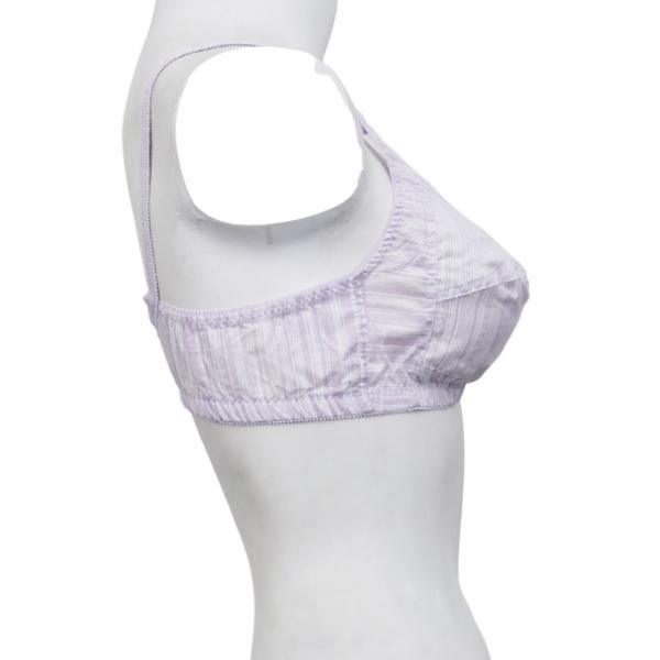 Best Wirefree Cotton Bra Pack Of 3 Printed Cotton Woven Fabric Bras For Women