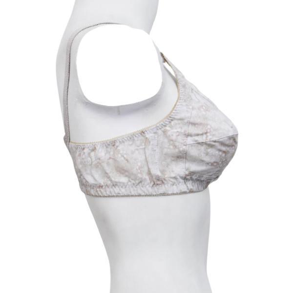 Best Wirefree Cotton Bra Pack Of 3 Printed Cotton Woven Fabric Bras For Women