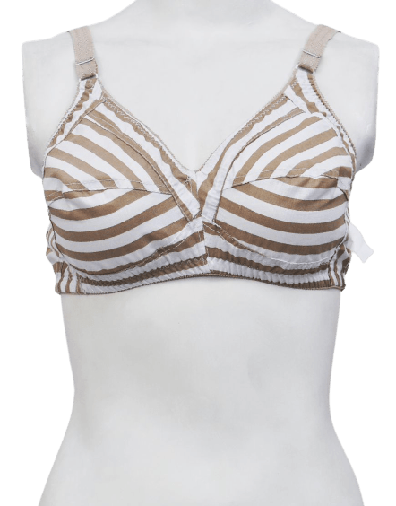 Best Wirefree Cotton Bra Pack Of 3 Printed Cotton Woven Fabric Bras For Women