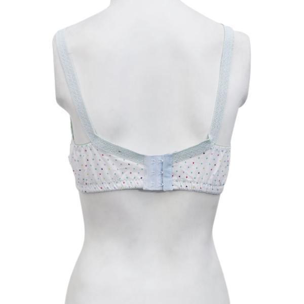 Best Wirefree Cotton Bra Pack Of 3 Printed Cotton Woven Fabric Bras For Women