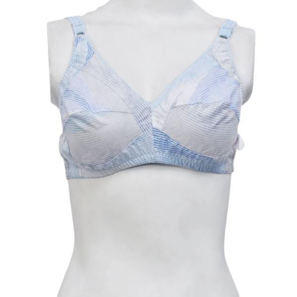 Best Wirefree Cotton Bra Pack Of 3 Printed Cotton Woven Fabric Bras For Women