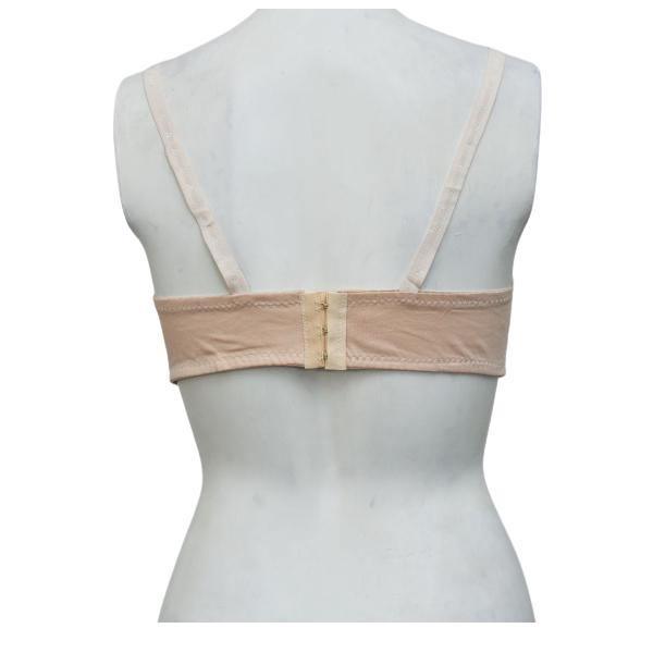 Buttoned Cups Non Padded Nursing Bra