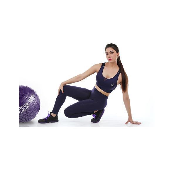 Cotton Active Tights- Navy