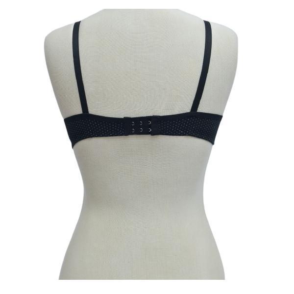Cotton Bra Tiny Dots Bra Wirefree Padded Push Up Bra Full Coverage Cotton Bra