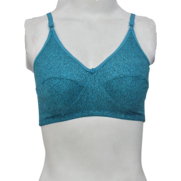 Cotton Printed Stretchable Bra For Women
