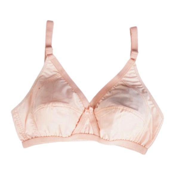 Cotton Woven Full Cup Everyday wire free Bra For Women