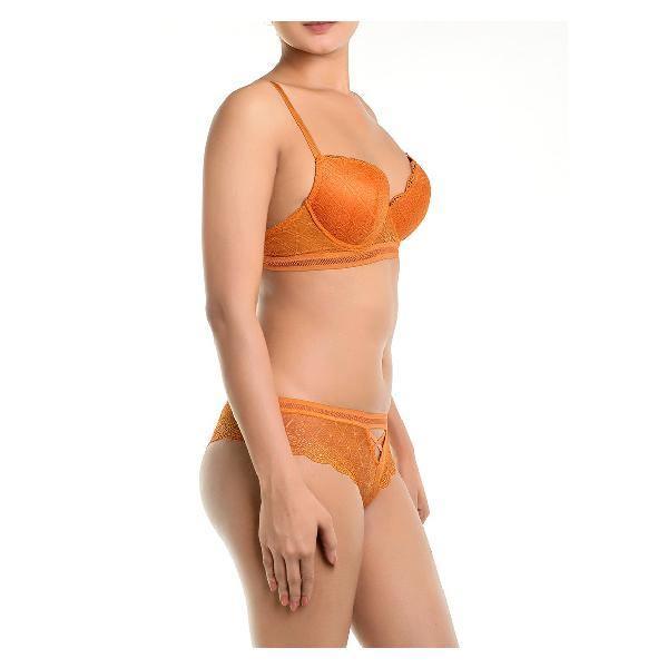 Deep Plunge Bra And Panty Set