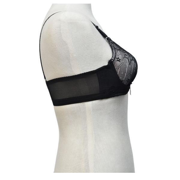 Demi Cup Fancy Push Up Bra