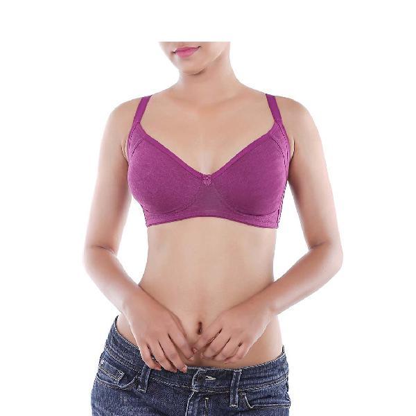 Double Layered Wire-free Bra For Women