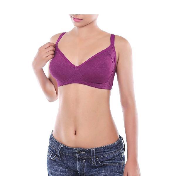 Double Layered Wire-free Bra For Women