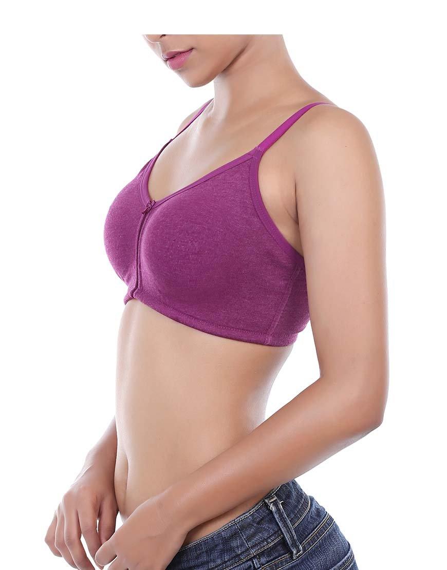 Double Layered Wirefree Cotton Bra