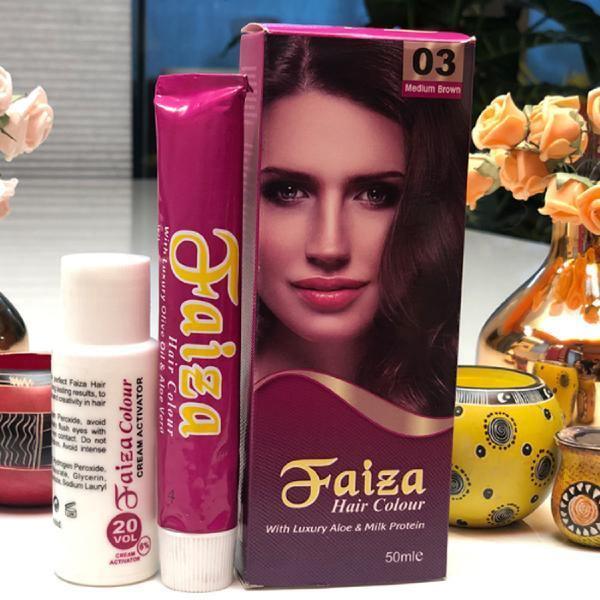 Faiza Hair Color 03 Medium Brown