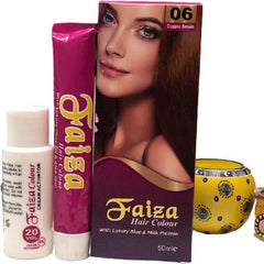 Faiza Hair Colour 06 Copper Brown