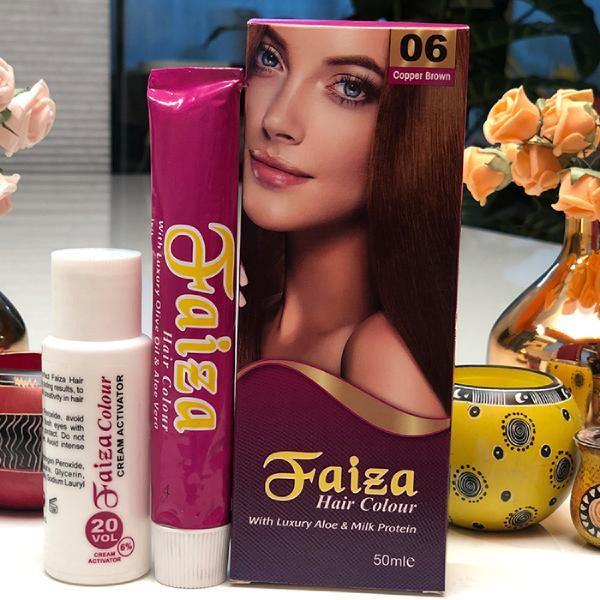Faiza Hair Colour 06 Copper Brown