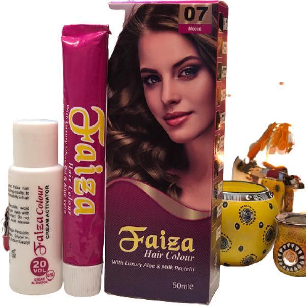 Faiza Hair Colour 07 Mocca