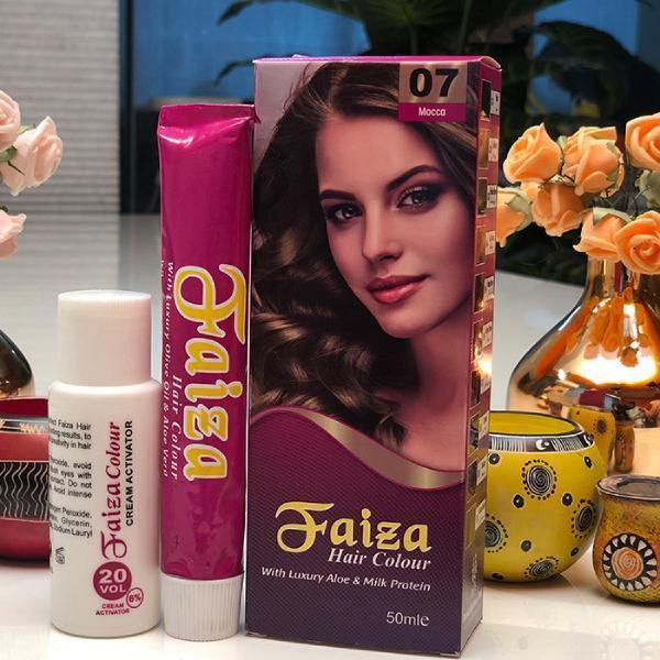 Faiza Hair Colour 07 Mocca