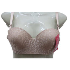 Floral Bra Half Cup Wired Bra for Women Pushup Bra Latest Style Bra for Functions Plus Size Bra