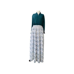 Floral Chiffon Maxi Skirt Party Maxi Dresses girl maxi dress Pakistani price