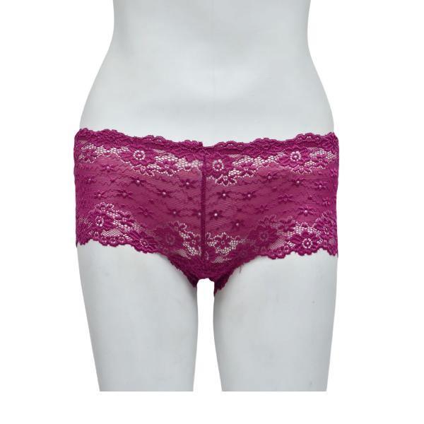 Floral Lace-Net Panty for Women